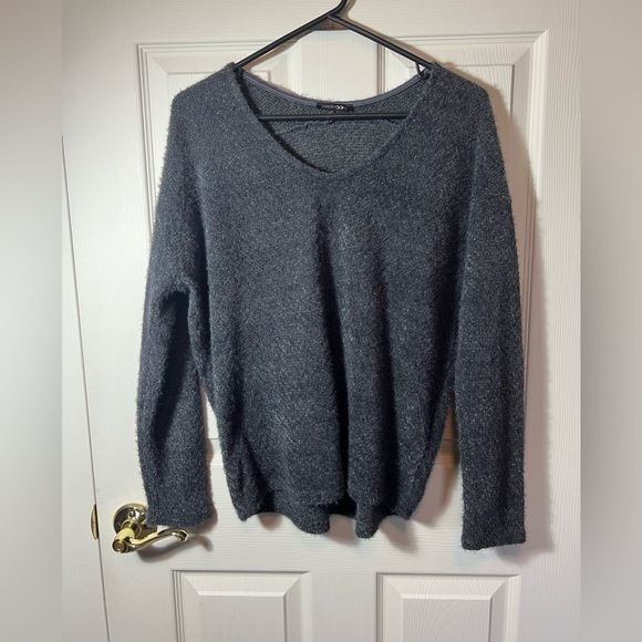 Papermoon Light Sweater Dark Grey Long Sleeve. No Tag SZ Med - Picture 1 of 11